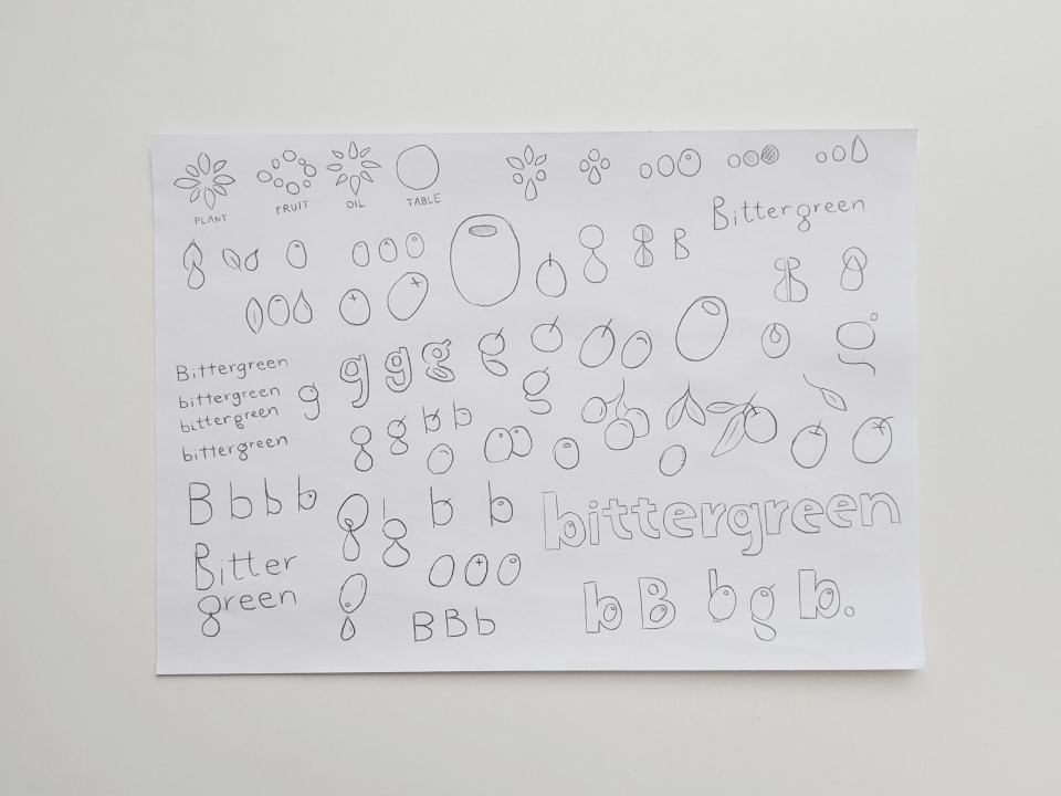 Logo concept sketches